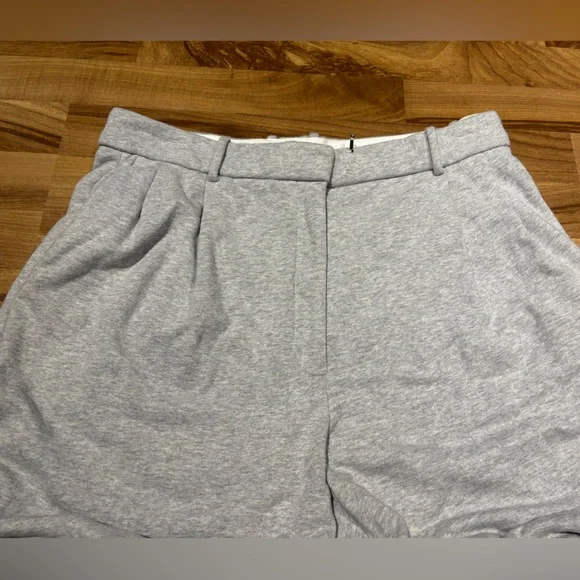 Babaton Gray Wide Leg Pants - Picture 3 of 10